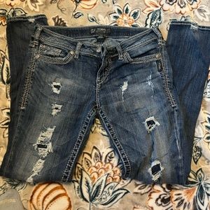 Silver Jeans Co skinny jeans!